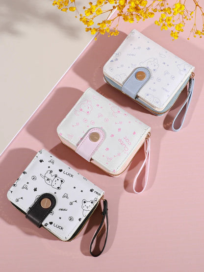 Dámská mini peněženka se vzorem