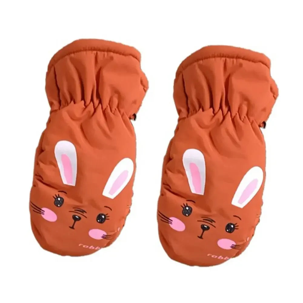 Dětské rukavice se zajícem