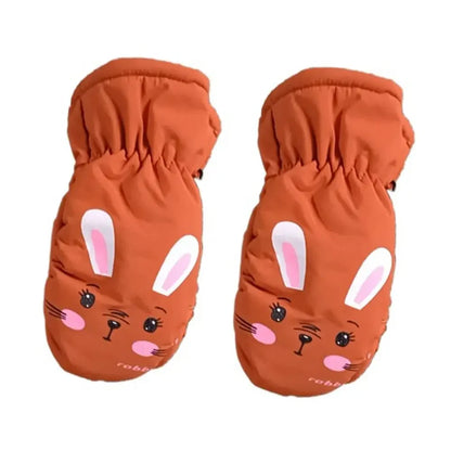 Dětské rukavice se zajícem