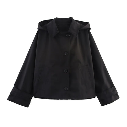 Dámský krátký trenchcoat