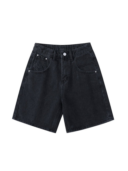 Dámské denim kraťasy