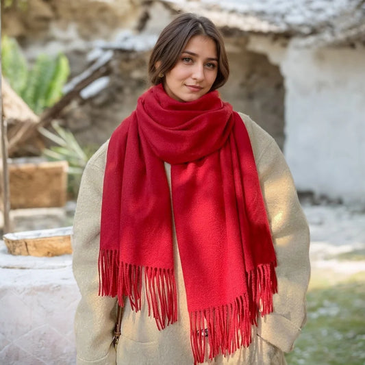 Dámská zimní šála