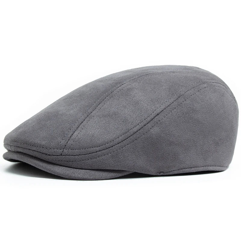 Pánský koženkový beret