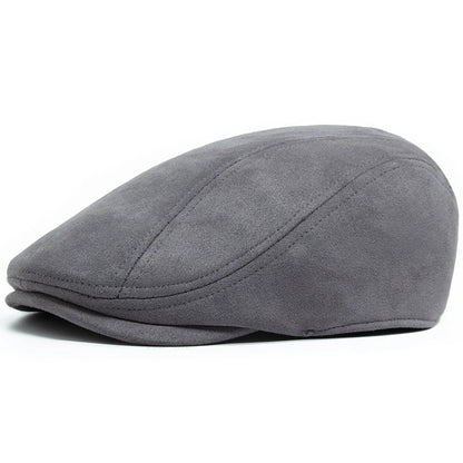 Pánský koženkový beret