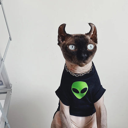 Mikina s mimozemšťanem pro Sphynx