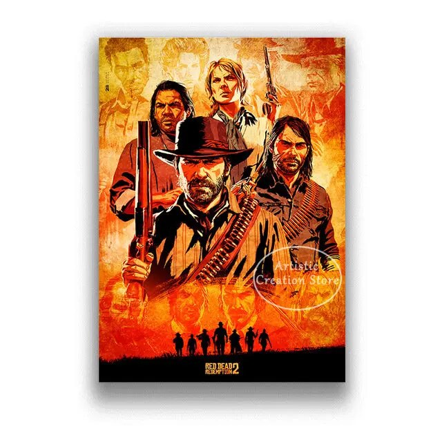 Plakát Red Dead Redemption