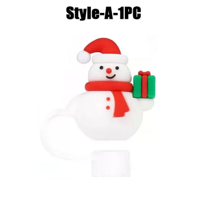 Vánoční ozdoby na Stanley brčka