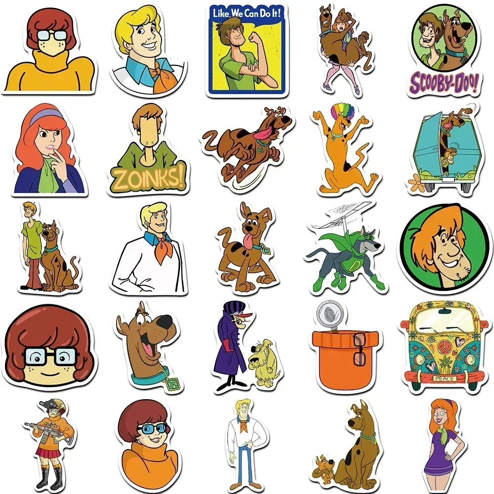 Samolepky Scooby
