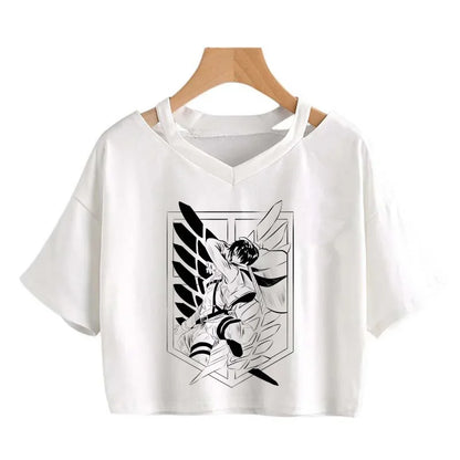 Dámský Anime croptop