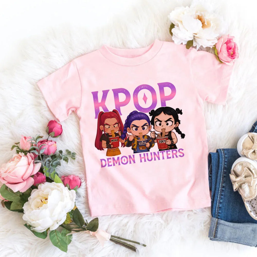Dívčí tričko Demon Hunters