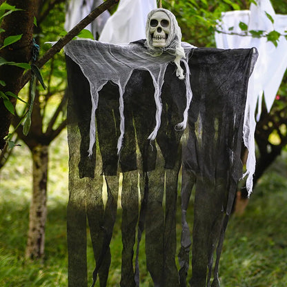 Dekorace kostlivce na Halloween