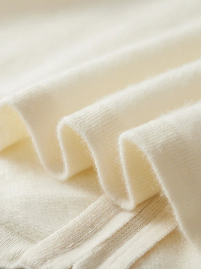 Pánský svetr se zipem 100 % merino vlna