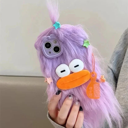 Chlupatý vtipný obal na Iphone