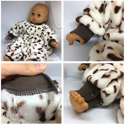 Teplá overal se vzorem pro miminka