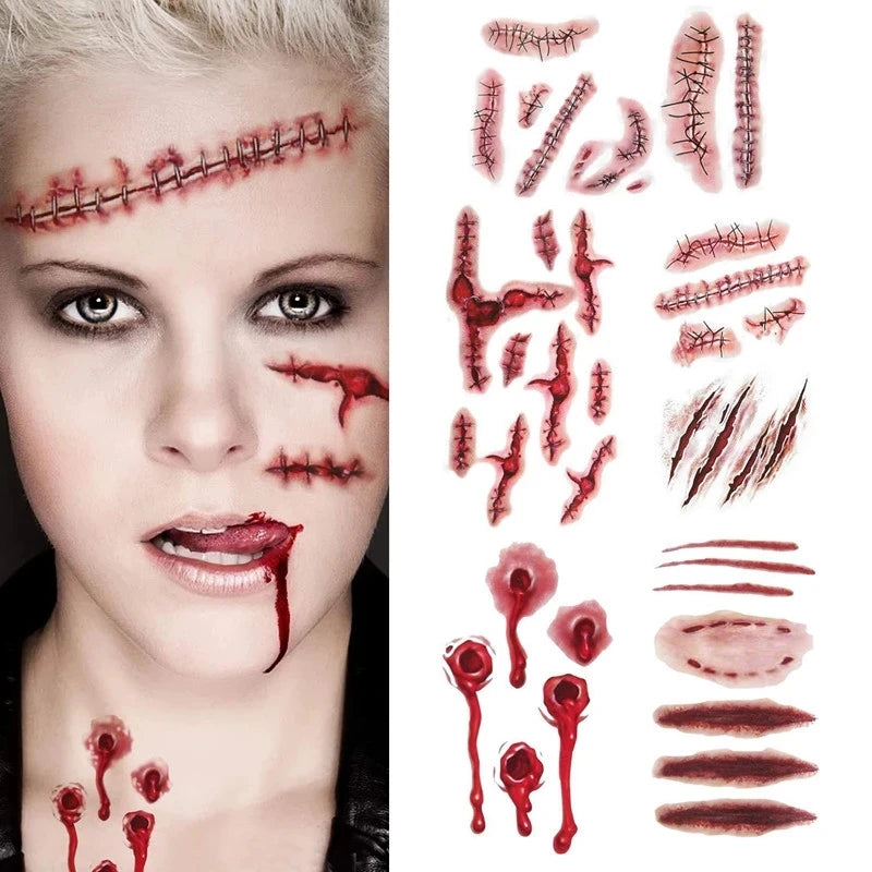Falešné tetování Halloween