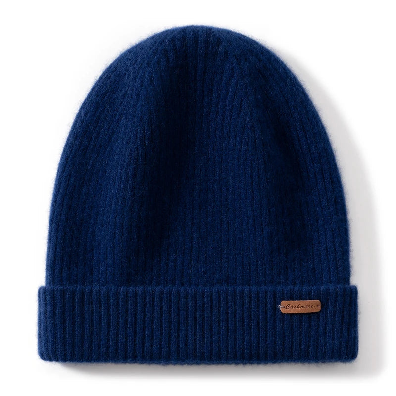 Unisex čepice z kašmíru