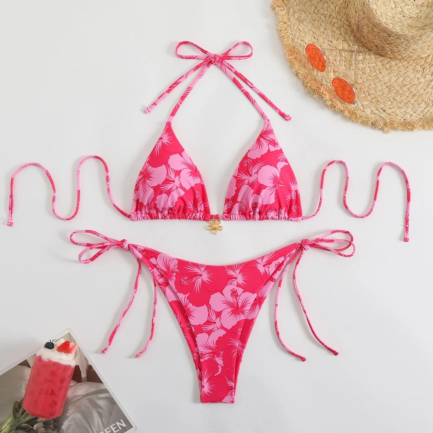 Dámské sexy bikiny se vzorem