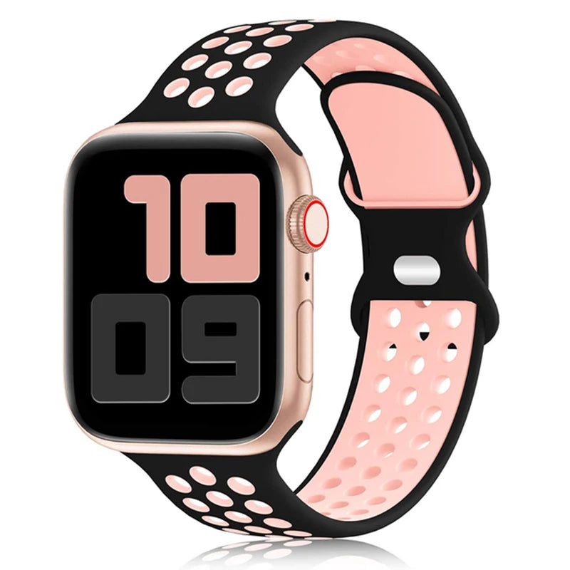 Silikonový řemínek na Apple Watch