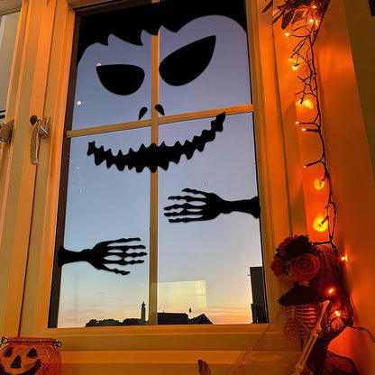 Dekorace na dveře na Halloween