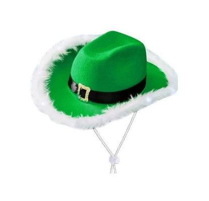 Vánoční kovbojský klobouk