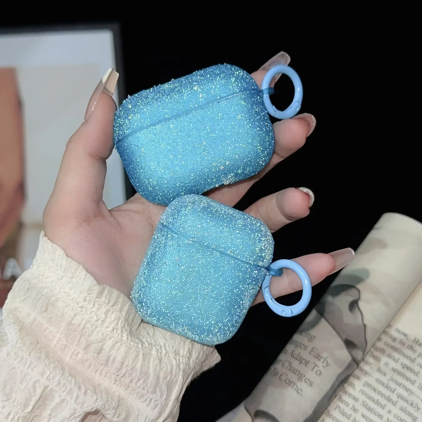 Třpytivý obal na Airpods