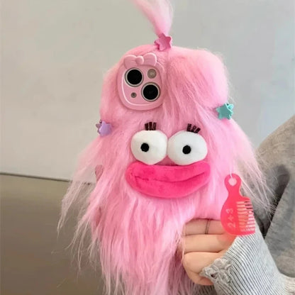 Chlupatý vtipný obal na Iphone