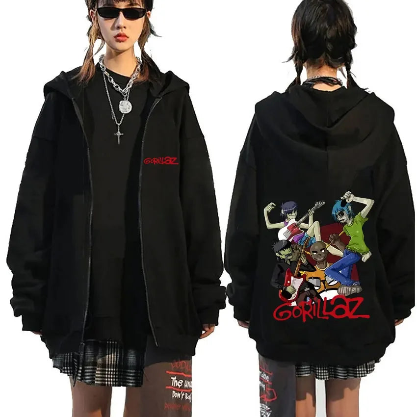 Unisex mikina Gorillaz