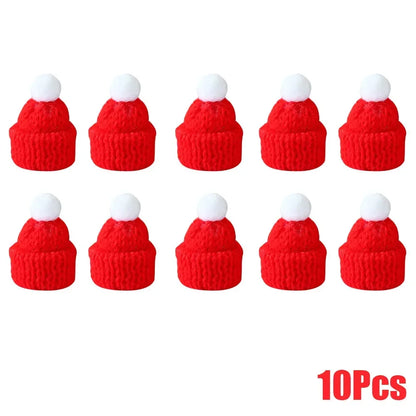 Vánoční dekorace na láhev