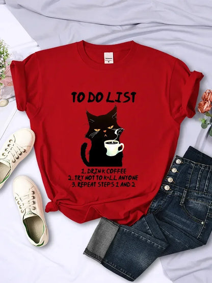Dámské triko To Do List