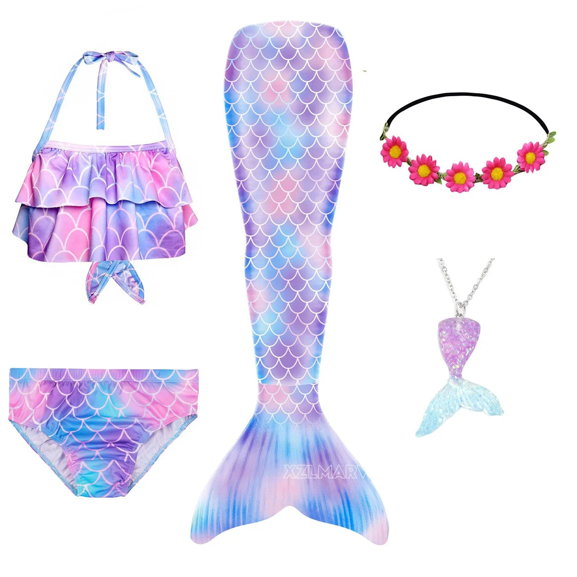 Dívčí plavky mořské panny