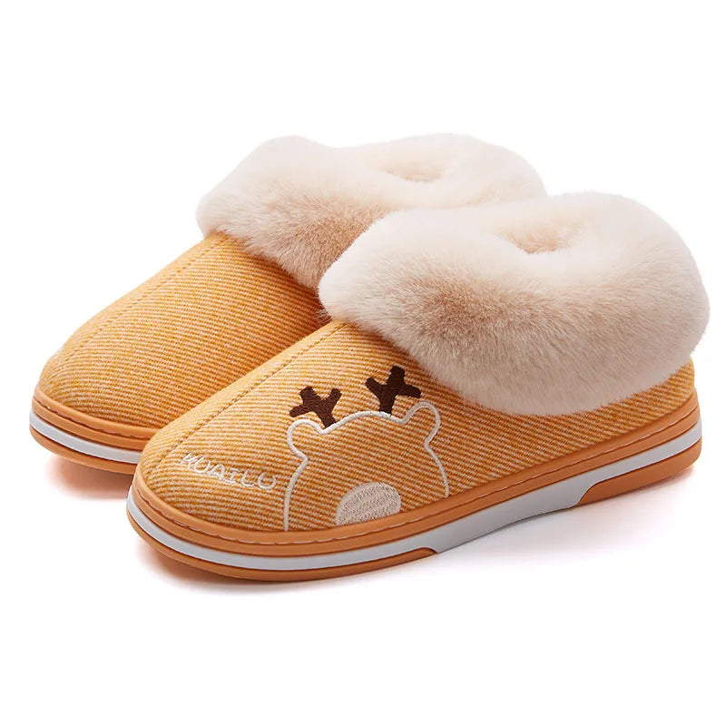Unisex teplé papuče