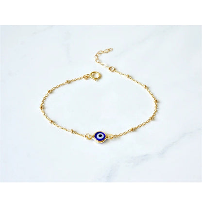 Jednoduchý náramek Evil eye