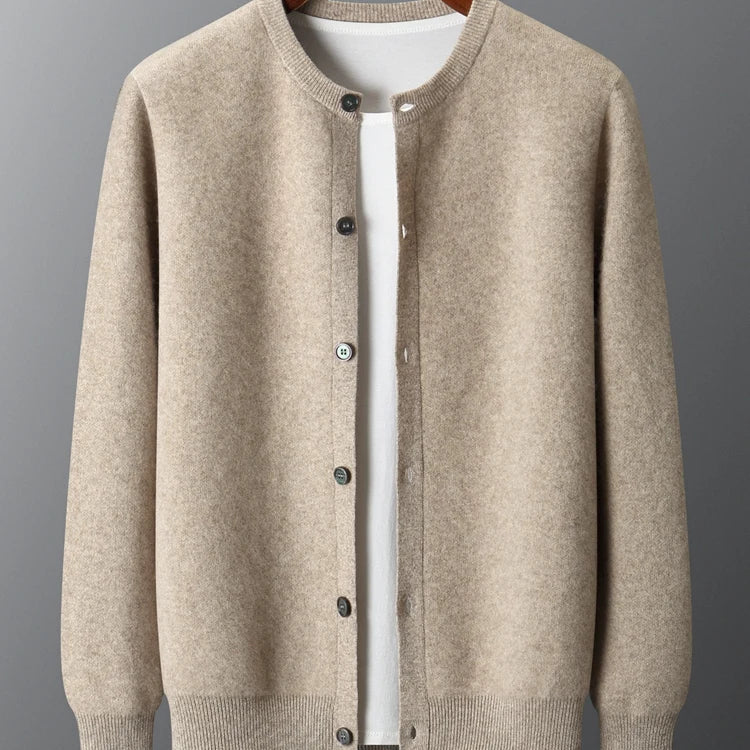 Pánský kardigan 100 % merino vlna