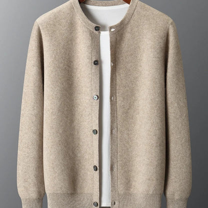 Pánský kardigan 100 % merino vlna
