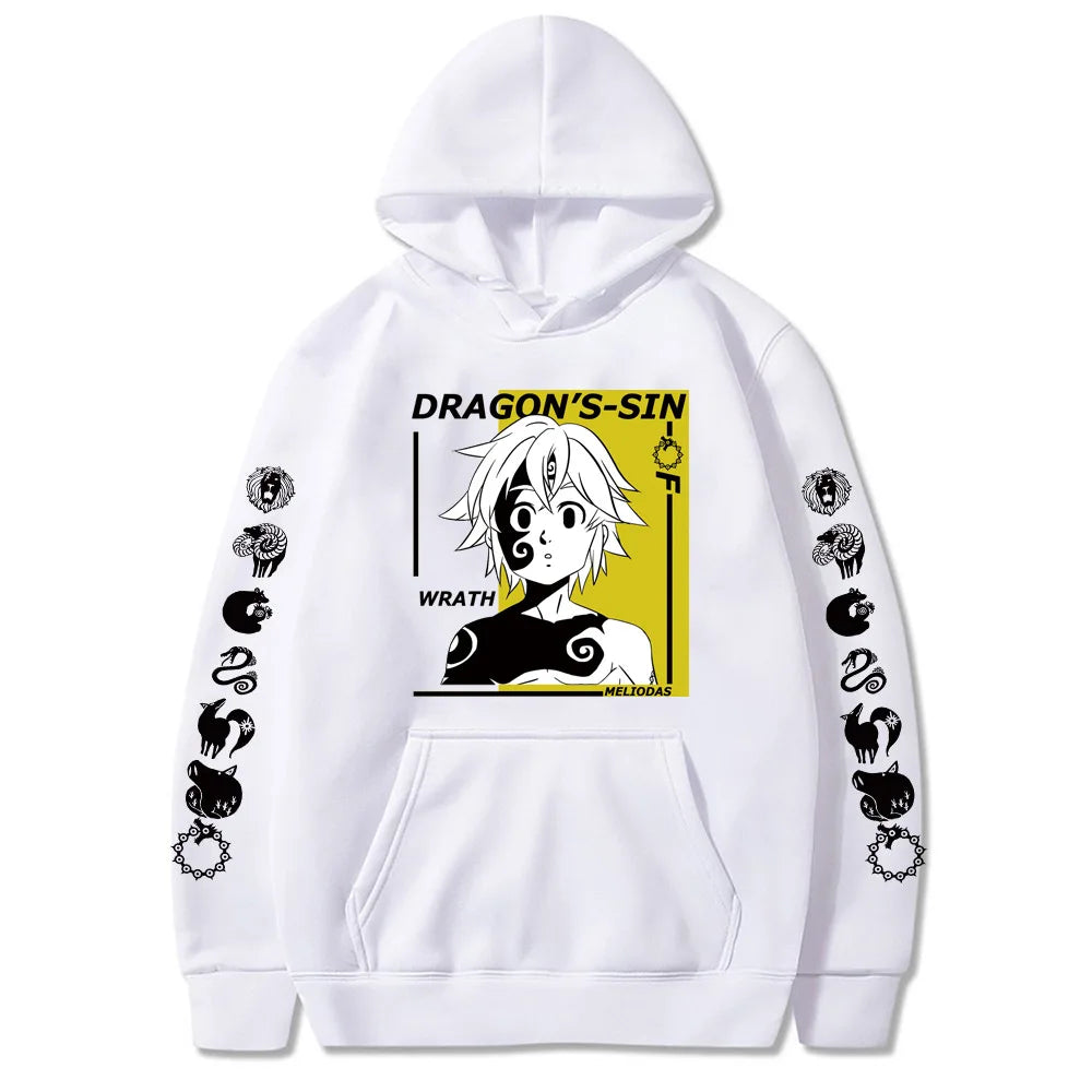 Unisex mikina Dragons sin