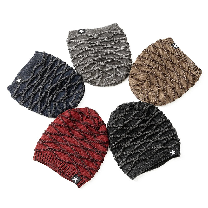 Unisex zateplená beanie čepice