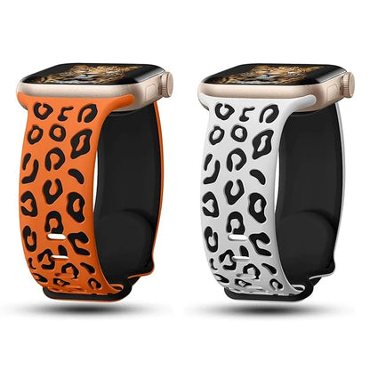 Leopardí řemínek na Apple Watch