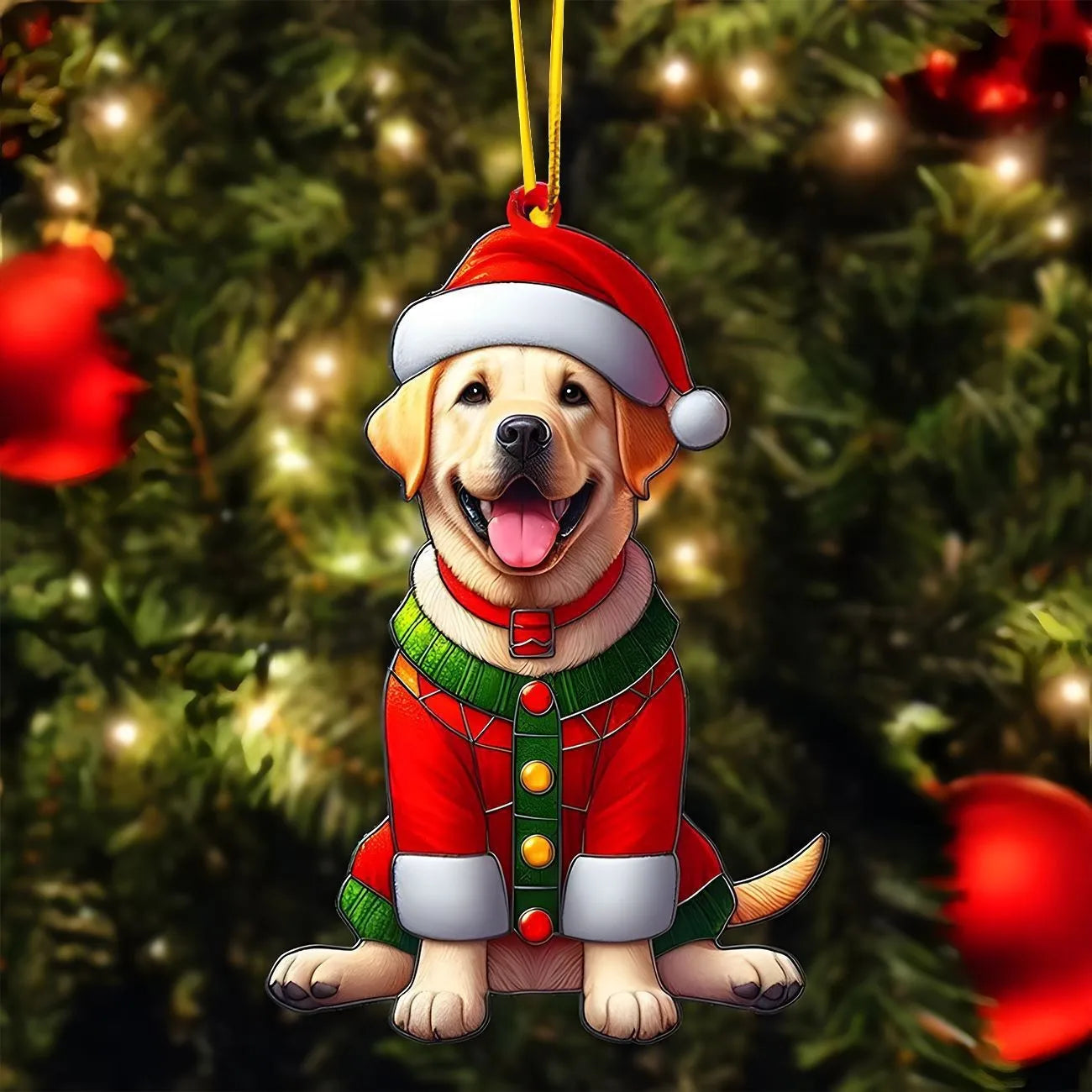 Vánoční 2D dekorace Zvířátka