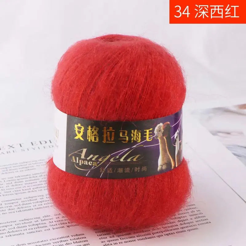 Příze Alpaca a Mohér
