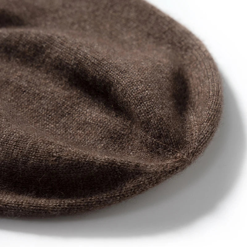 Unisex kašmírová čepice