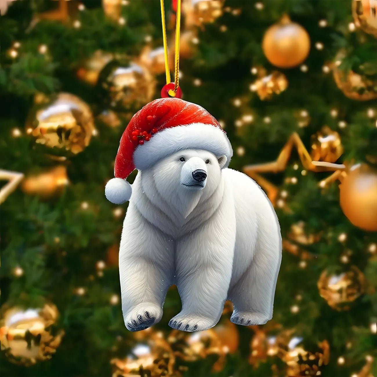 Vánoční 2D dekorace Zvířátka