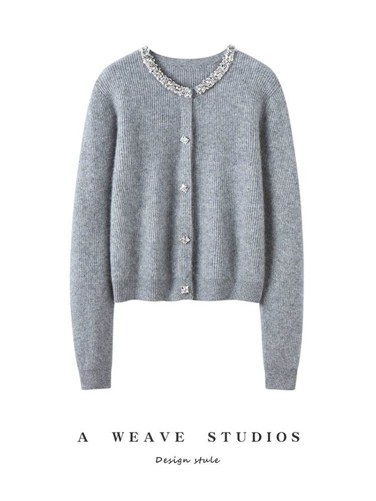 Dámský kardigan se 100 % kašmírem