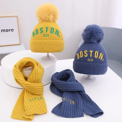 Set čepice a šály Boston