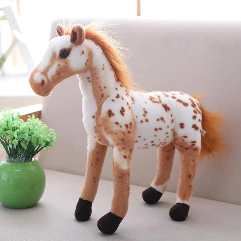 Plyšová hračka kůň 28 cm