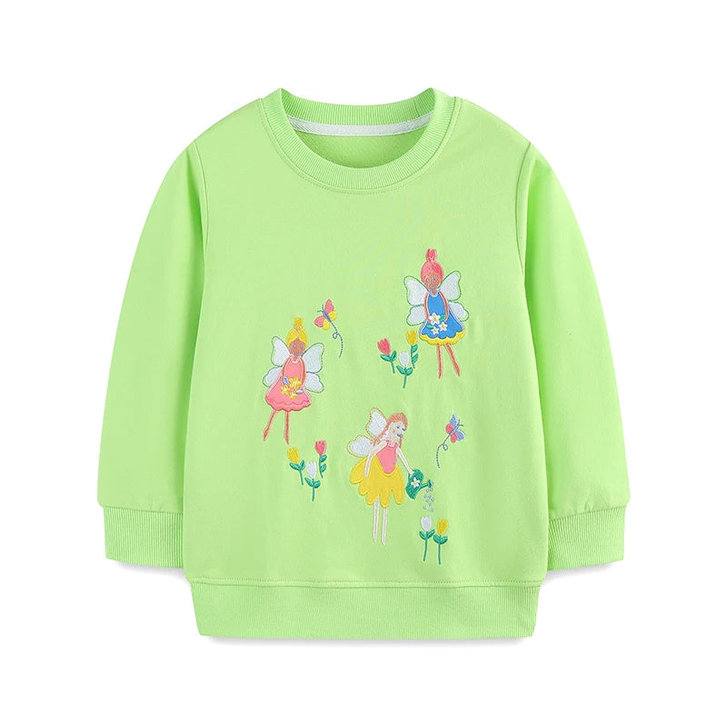 Dívčí mikina se zvířátky