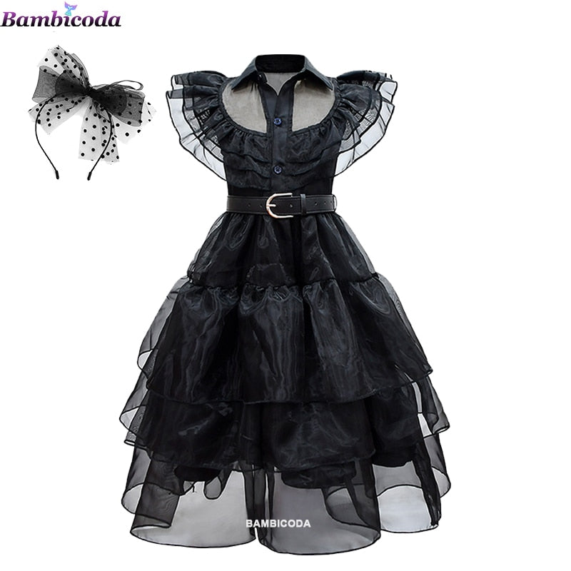 Dívčí kostým Wednesday