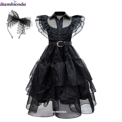 Dívčí kostým Wednesday