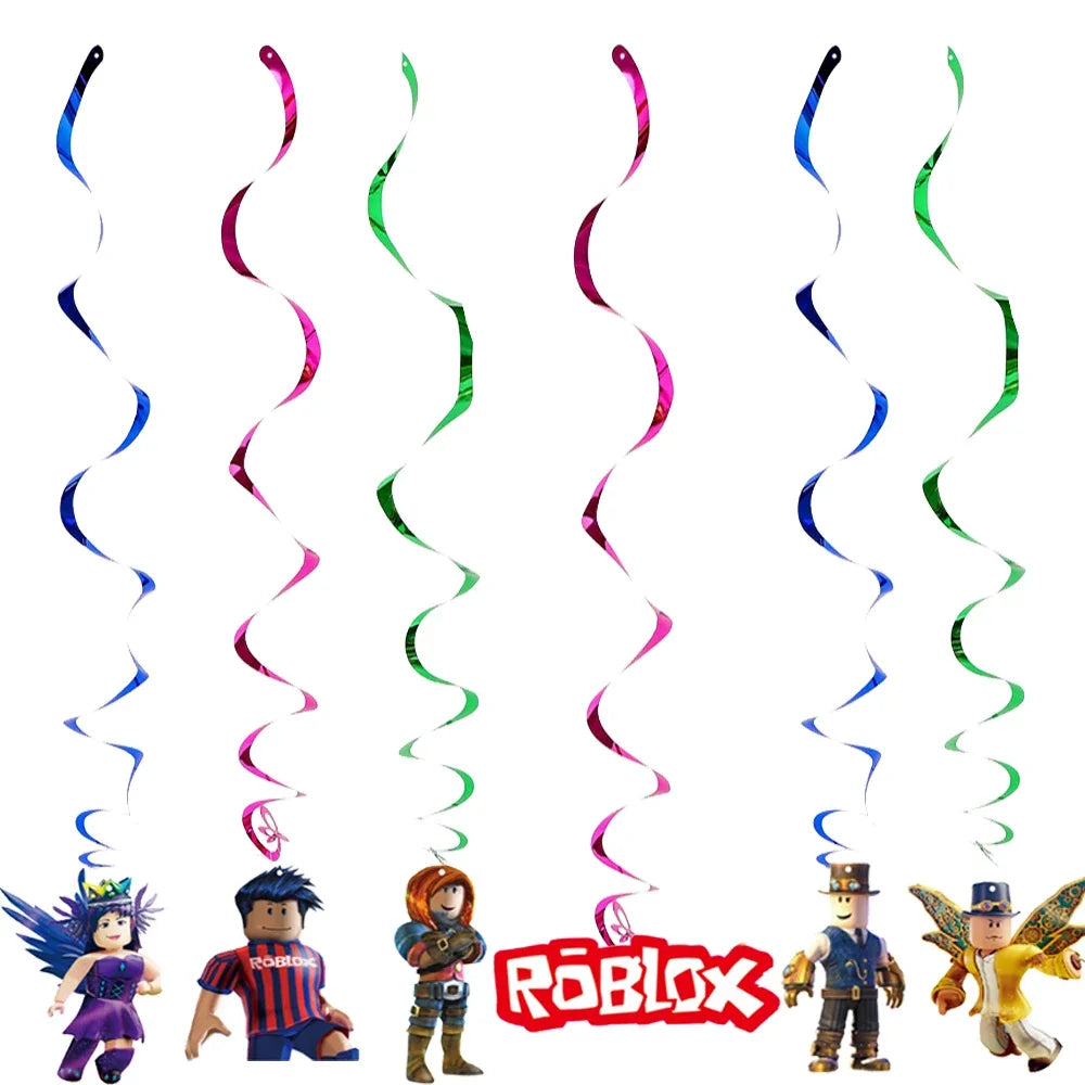 Dekorace na oslavu Roblox