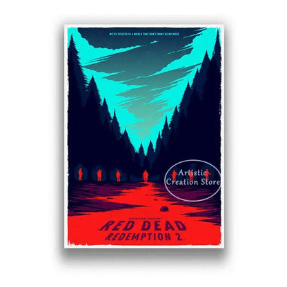 Plakát Red Dead Redemption