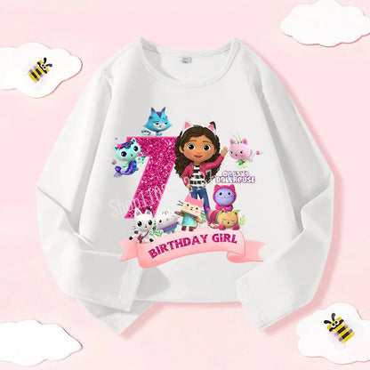 Narozeninové triko Gabby Dollhouse
